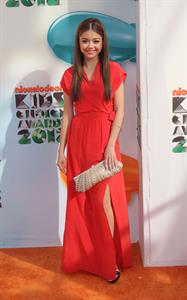 Sarah Hyland at the 2012 Nickelodeon Kids Choice Awards