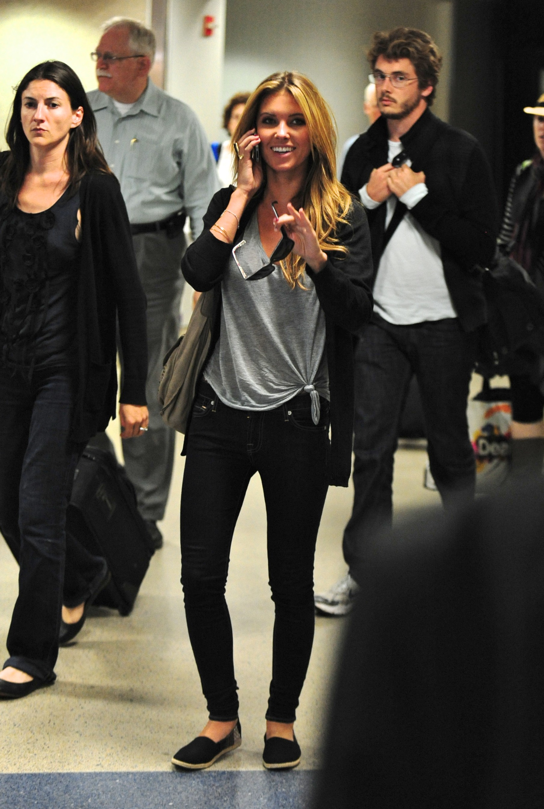 Audrina Patridge Pictures Audrina Patridge arrives into LAX Airport