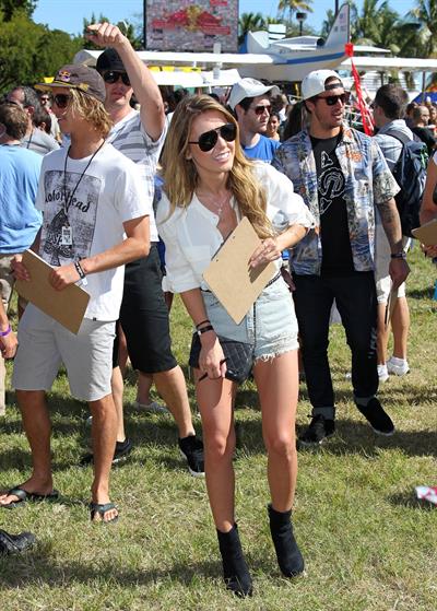 Audrina Patridge The 2012 RedBull Flugtag in Miami, Florida 11/3/12