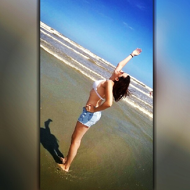 Veronica Rangel in a bikini