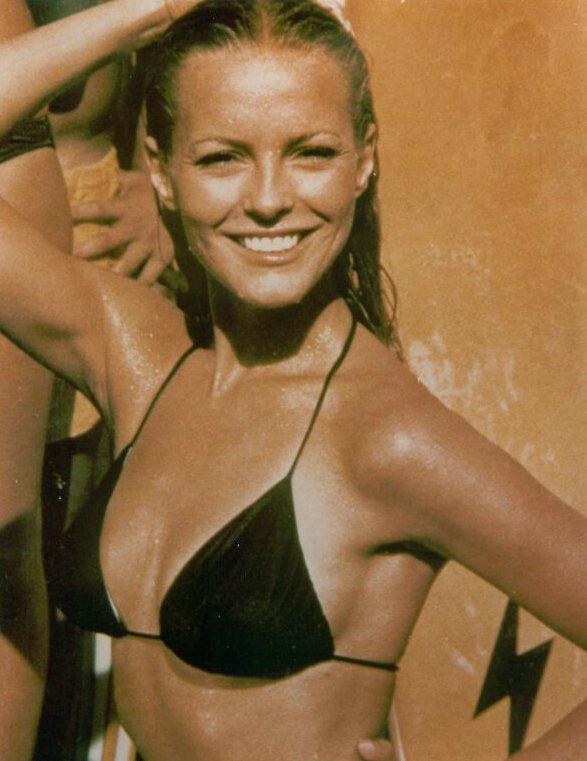 Cheryl Ladd in a bikini. 