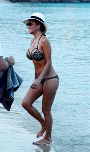 Nicole Scherzinger in a bikini