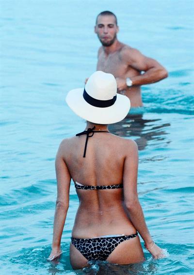 Nicole Scherzinger in a bikini