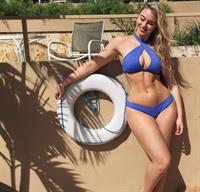 Iskra Lawrence in a bikini