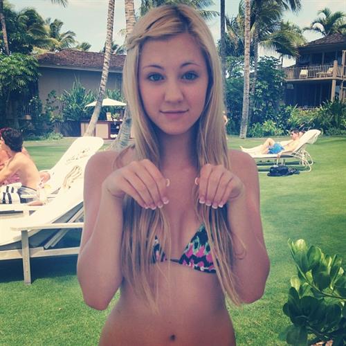 Ava Sambora in a bikini