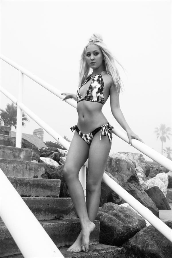 Ava Sambora in a bikini