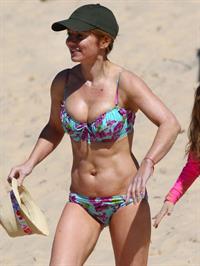 Geri Halliwell in a bikini