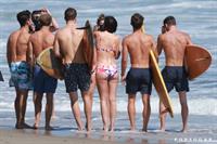 Miranda Kerr Beach Photo Shoot in LA July 2016