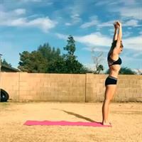 Audrey Allen in a bikini