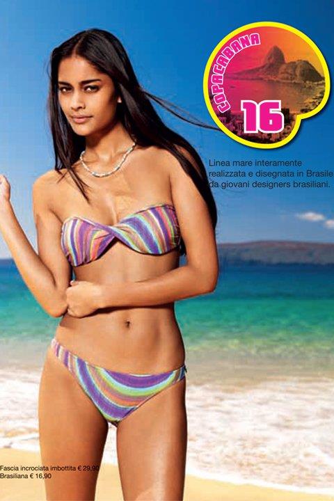 Alyssah Ali in a bikini