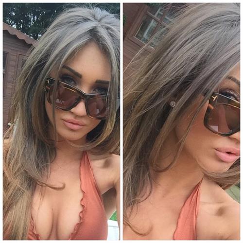Megan McKenna taking a selfie