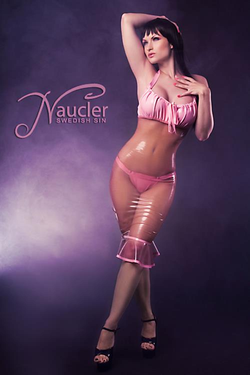 Sister Sinister in a bikini