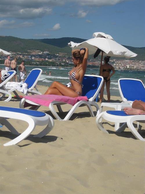 Andrea Ando in a bikini