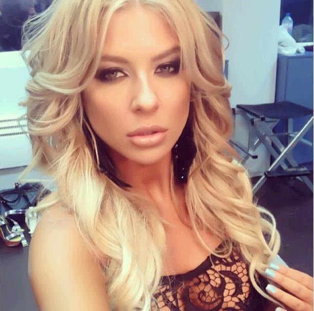 Andrea Ando taking a selfie