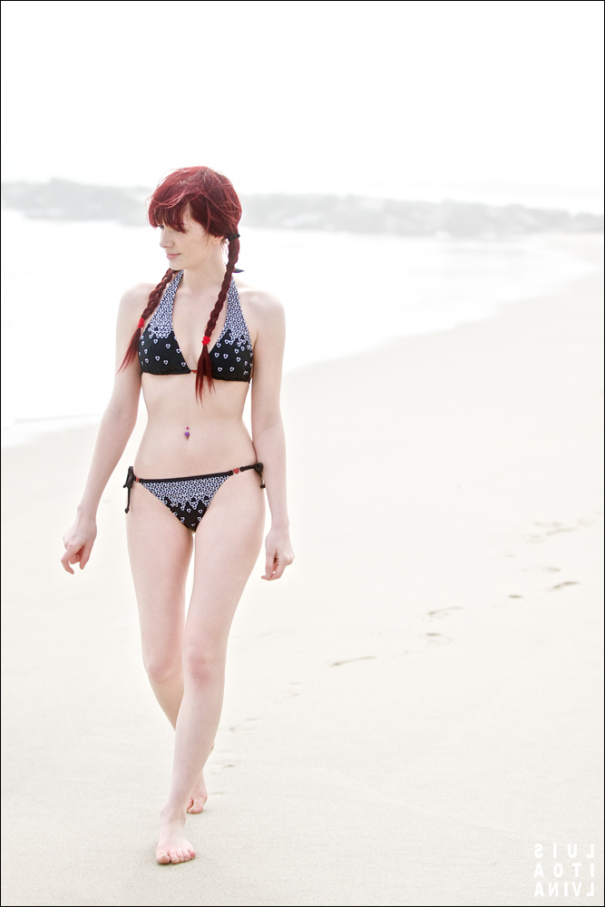 Susan Coffey in a bikini