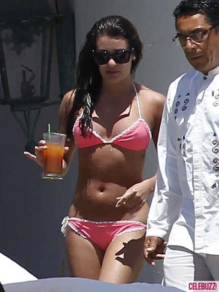 Lea Michele in a bikini