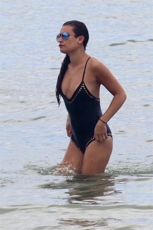 Lea Michele in a bikini