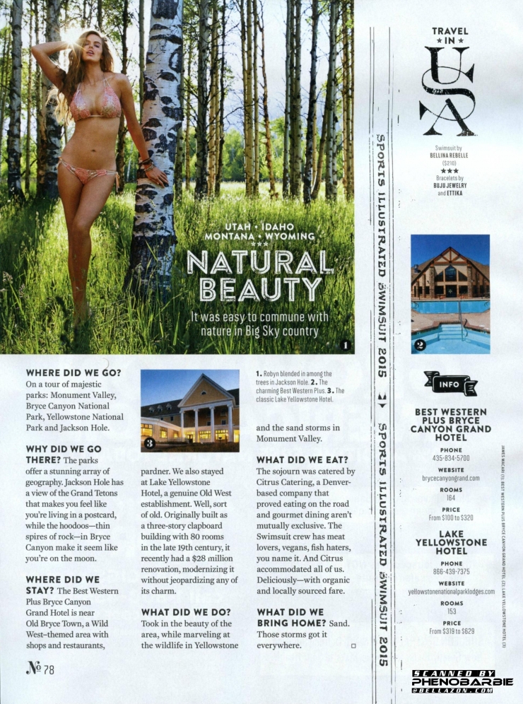 Robyn Lawley in a bikini