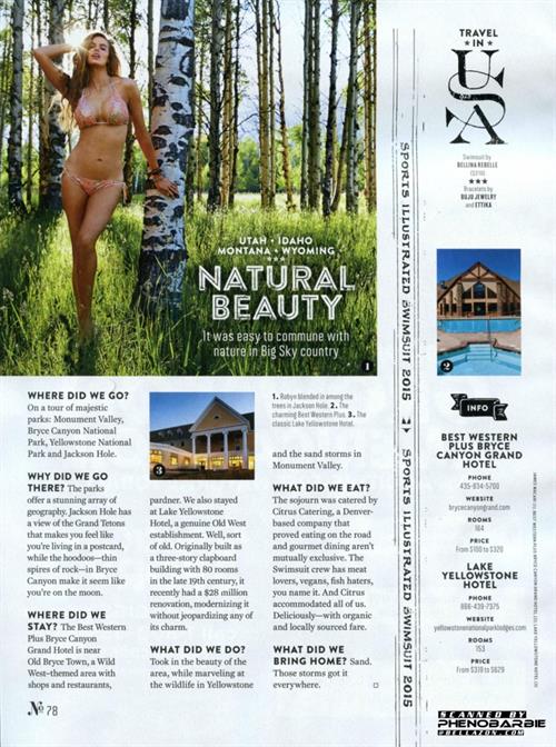 Robyn Lawley in a bikini