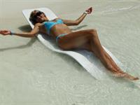 Darya Klishina in a bikini