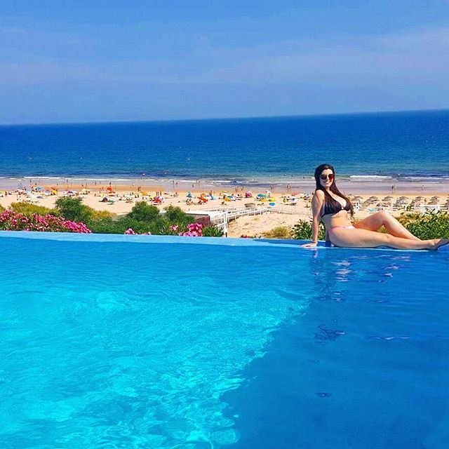 Carolina Neto in a bikini