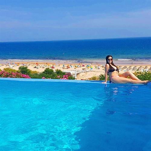 Carolina Neto in a bikini