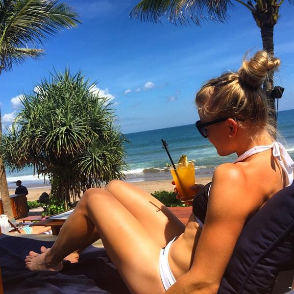 Chelsea Jaensch in a bikini
