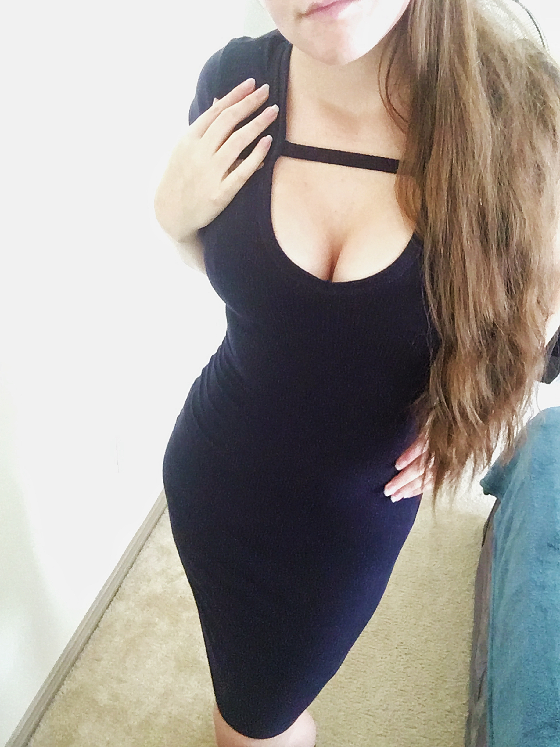 Because you so kindly asked for more. Here's what's under my dress.