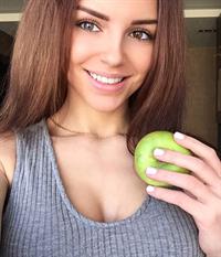 Galina Dubenenko taking a selfie