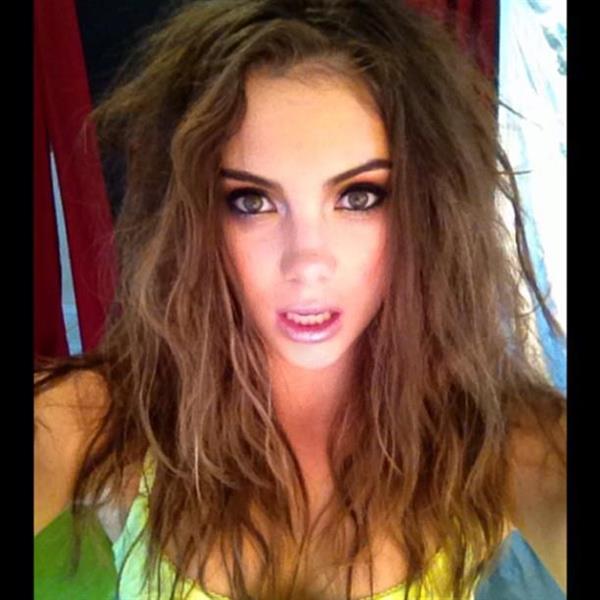 McKayla Maroney taking a selfie