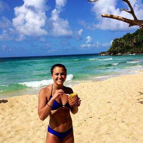 Kassidy Cook in a bikini