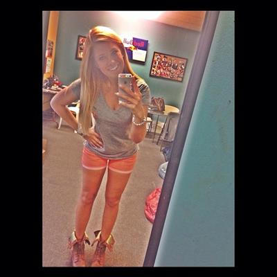 Kayla Garvey taking a selfie