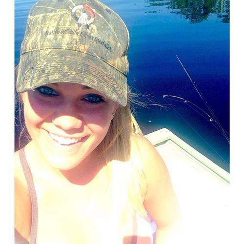 Kayla Garvey taking a selfie