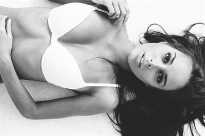 Susanna Canzian in a bikini in lingerie