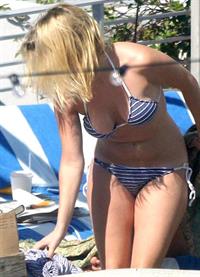 Alice Eve in a bikini