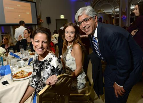 Olivia Wilde Pictures Olivia Wilde debuts her small baby bump while attending the 2013 International Women’s Media Foundation’s Courage in Journalism Awards at the Beverly Hills Hotel on Tuesday (October 29, 2013) in Beverly Hills, Calif.