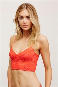 Megan Williams in lingerie
