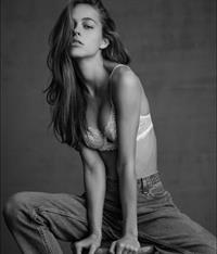 Caroline Kelley in lingerie