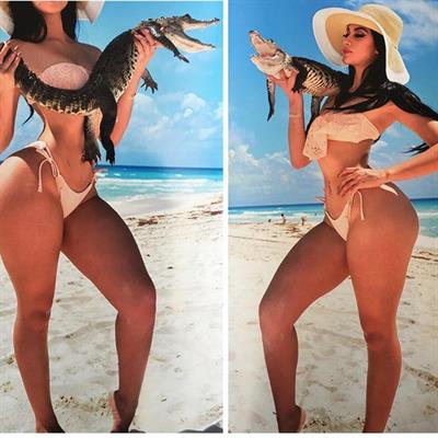 Jailyne Ojeda Ochoa in a bikini