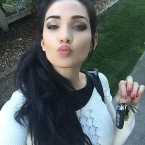 Kristina Basham taking a selfie