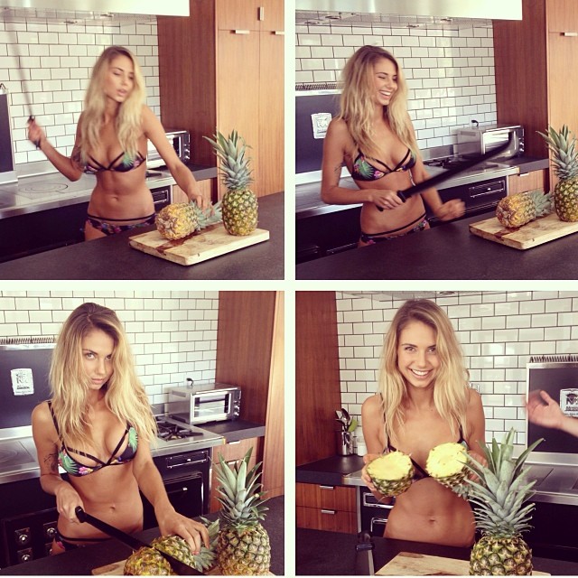 Sahara Ray in a bikini