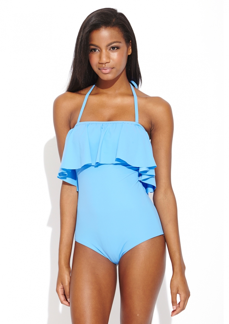 Ebonee Davis in a bikini