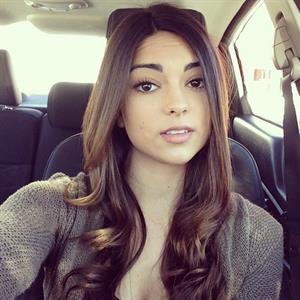 Kyra Santoro taking a selfie