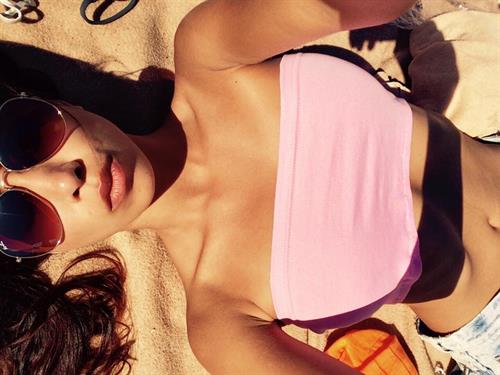 Paula Shy taking a selfie