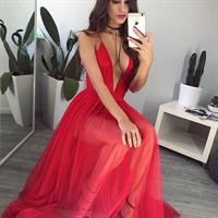 Betsy Alvarez taking a selfie