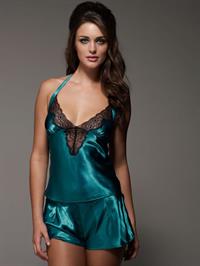 Violet Budd in lingerie