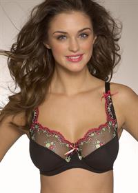 Violet Budd in lingerie