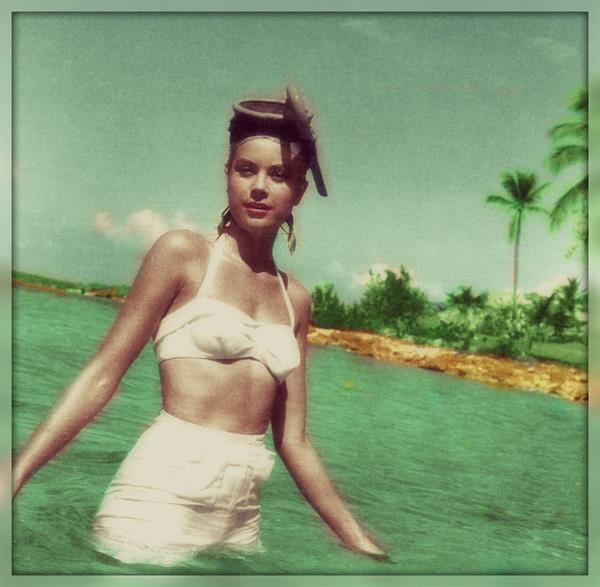 Grace Kelly in a bikini