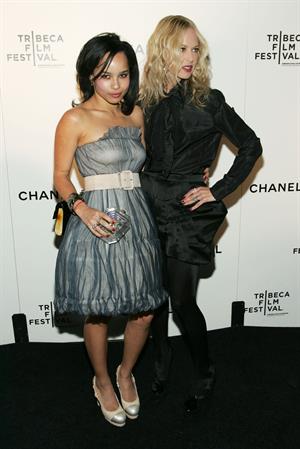 Zoe Kravitz at the 9th annual Tribeca Film Festival