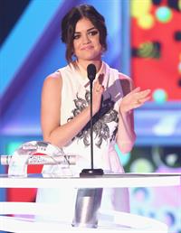 Lucy Hale TeenNick HALO awards in Hollywood 11/17/12 